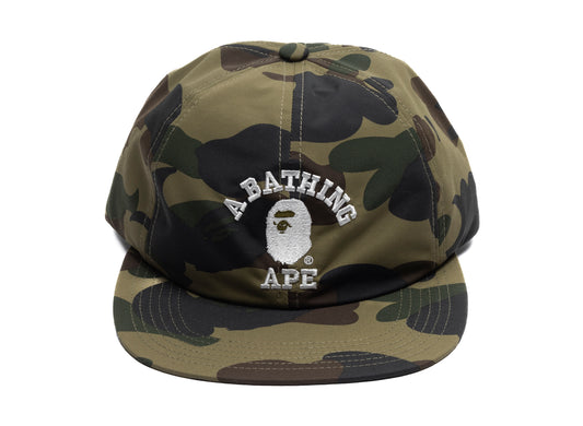 A Bathing Ape Gore-Tex Wind Stopper 1st Camo Panel Cap in Green xld