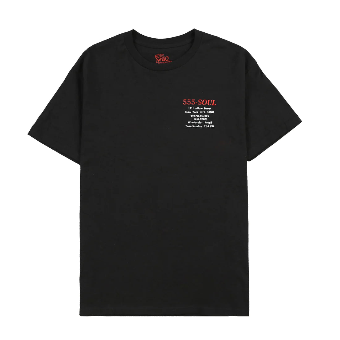 Triple 5 Soul x Pleasures Biz Card T-Shirt