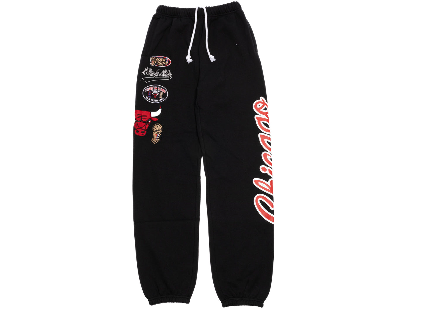 Mitchell & Ness NBA Champ Bulls Fleece Bottoms