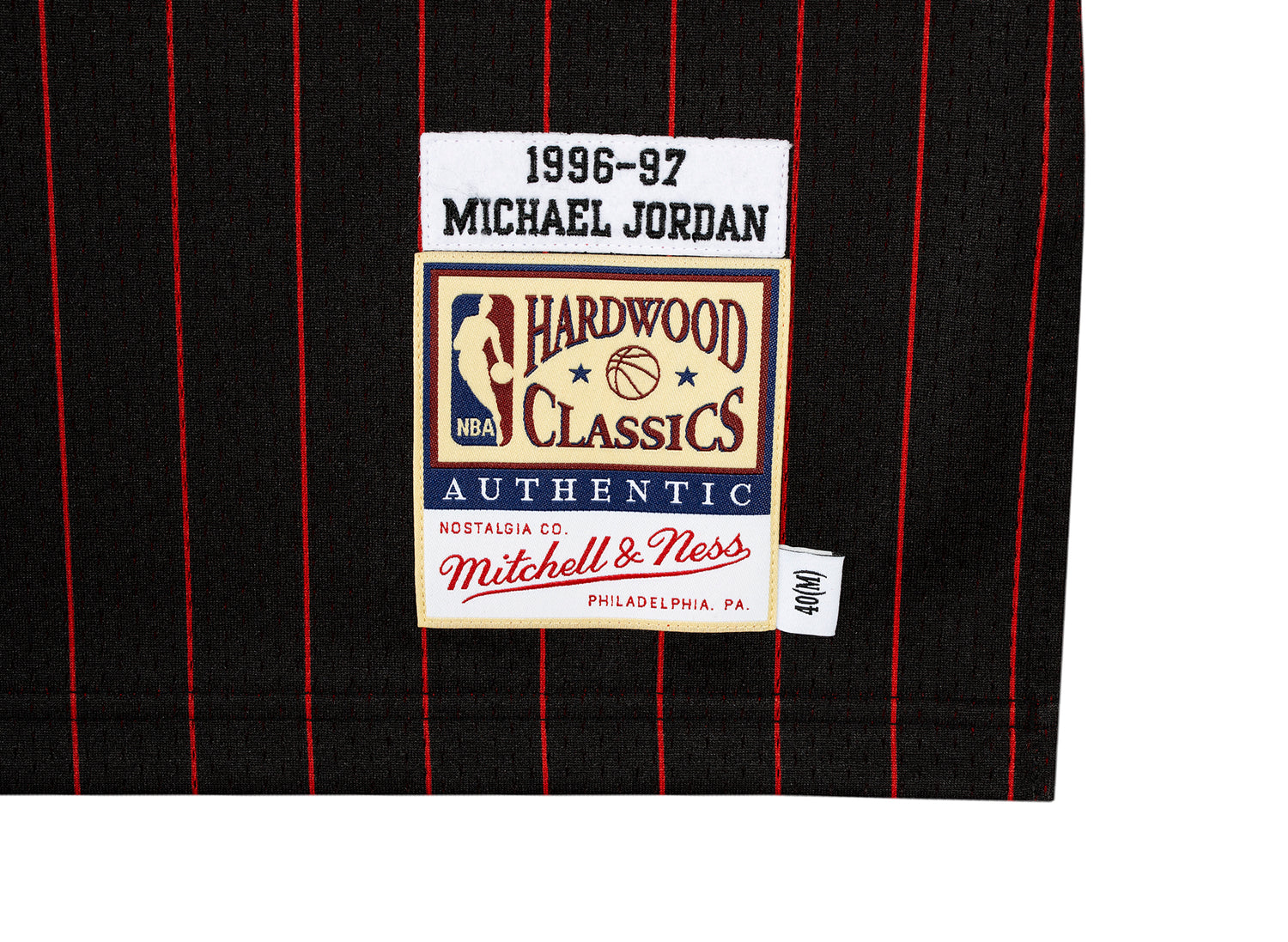 Shop Mitchell & Ness Chicago Bulls Michael Jordan 1996-1997 Alternate Authentic  Jersey AJY4AC18126-CBUBLCK96MJO black