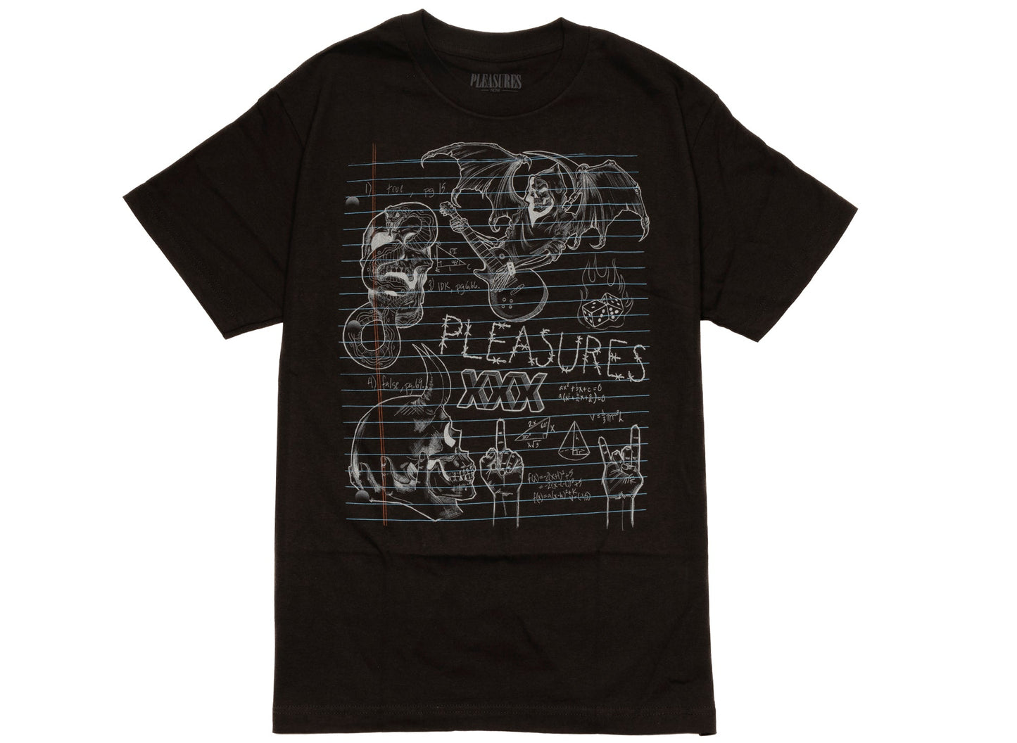 Pleasures Homework Tee in Black