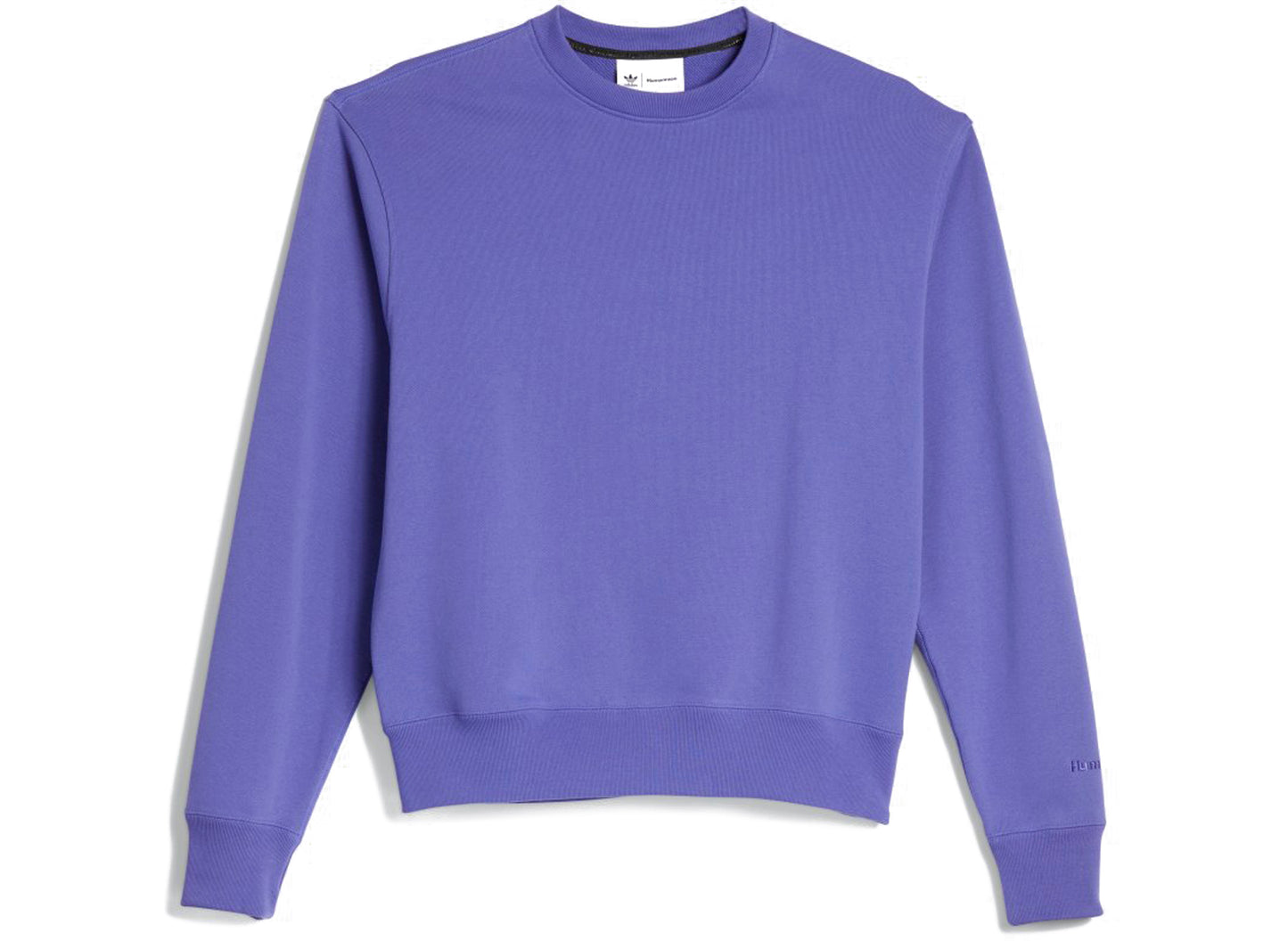 Adidas Pharrell Williams Basics Crewneck in Purple