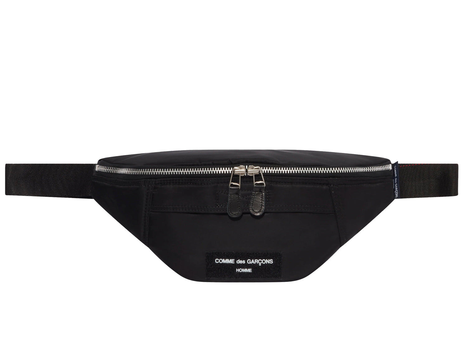 Comme des Garçon Nylon Twill Crossbody Pouch in Black