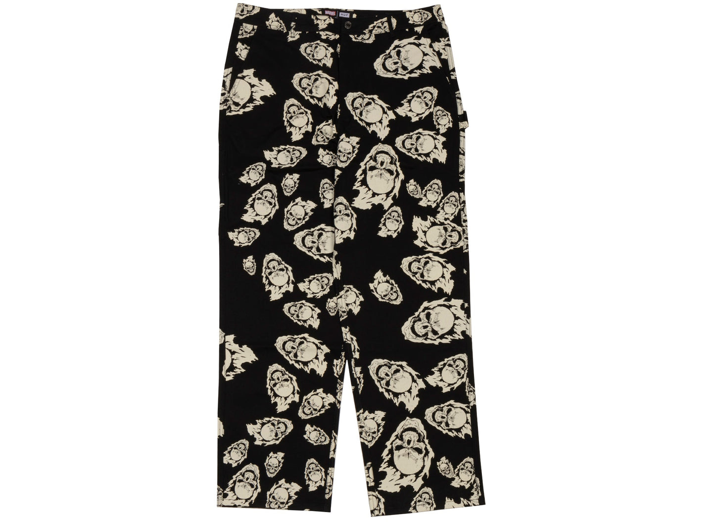 HUF Ghost Rider Painter Pants in Black