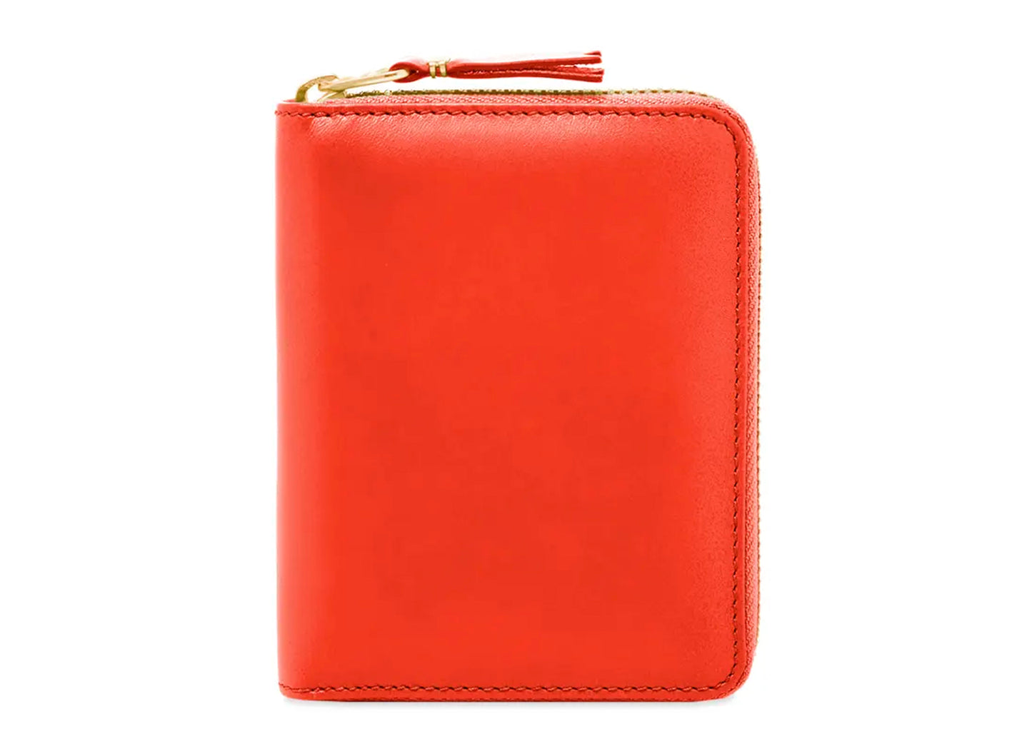 Comme des Garçon Classic Leather Wallet in Orange