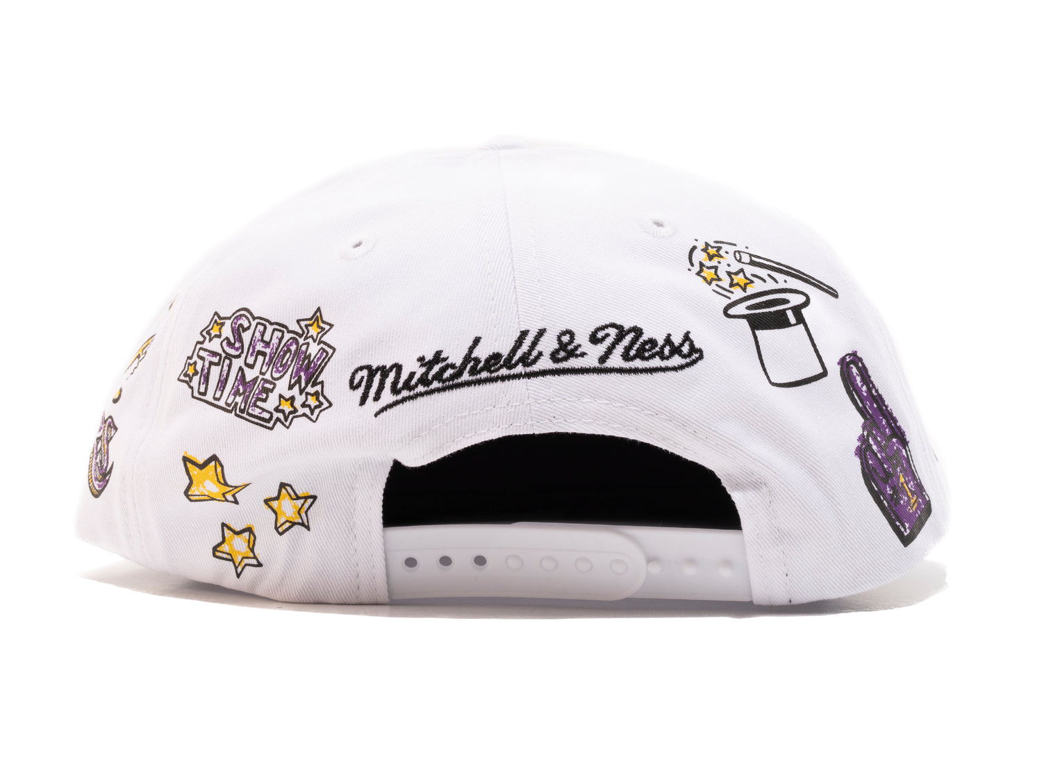 Los Angeles Lakers Mitchell & Ness Hand Drawn Snapback Cap Hat – THE 4TH  QUARTER