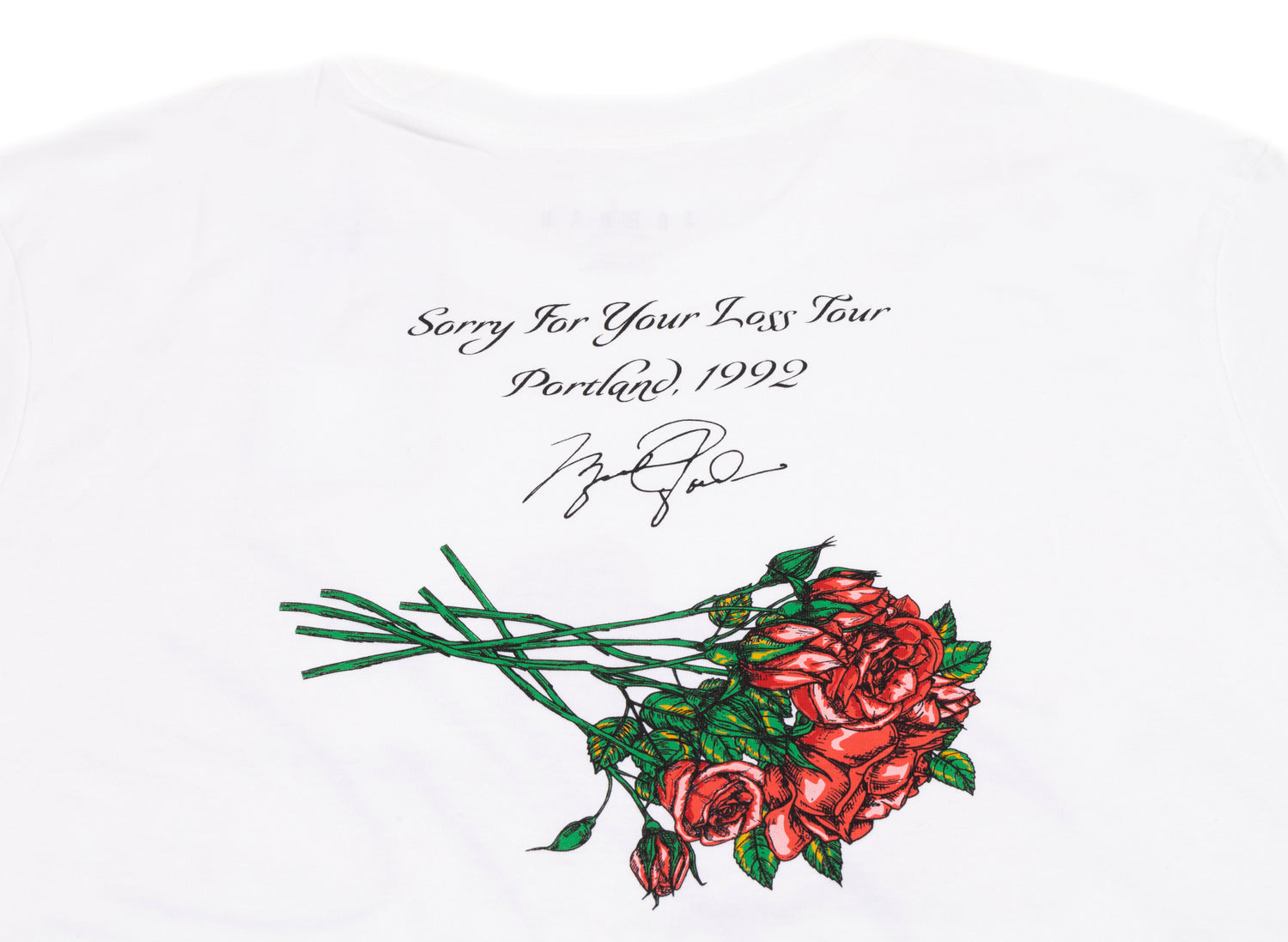 jordan brand sorry tshirt