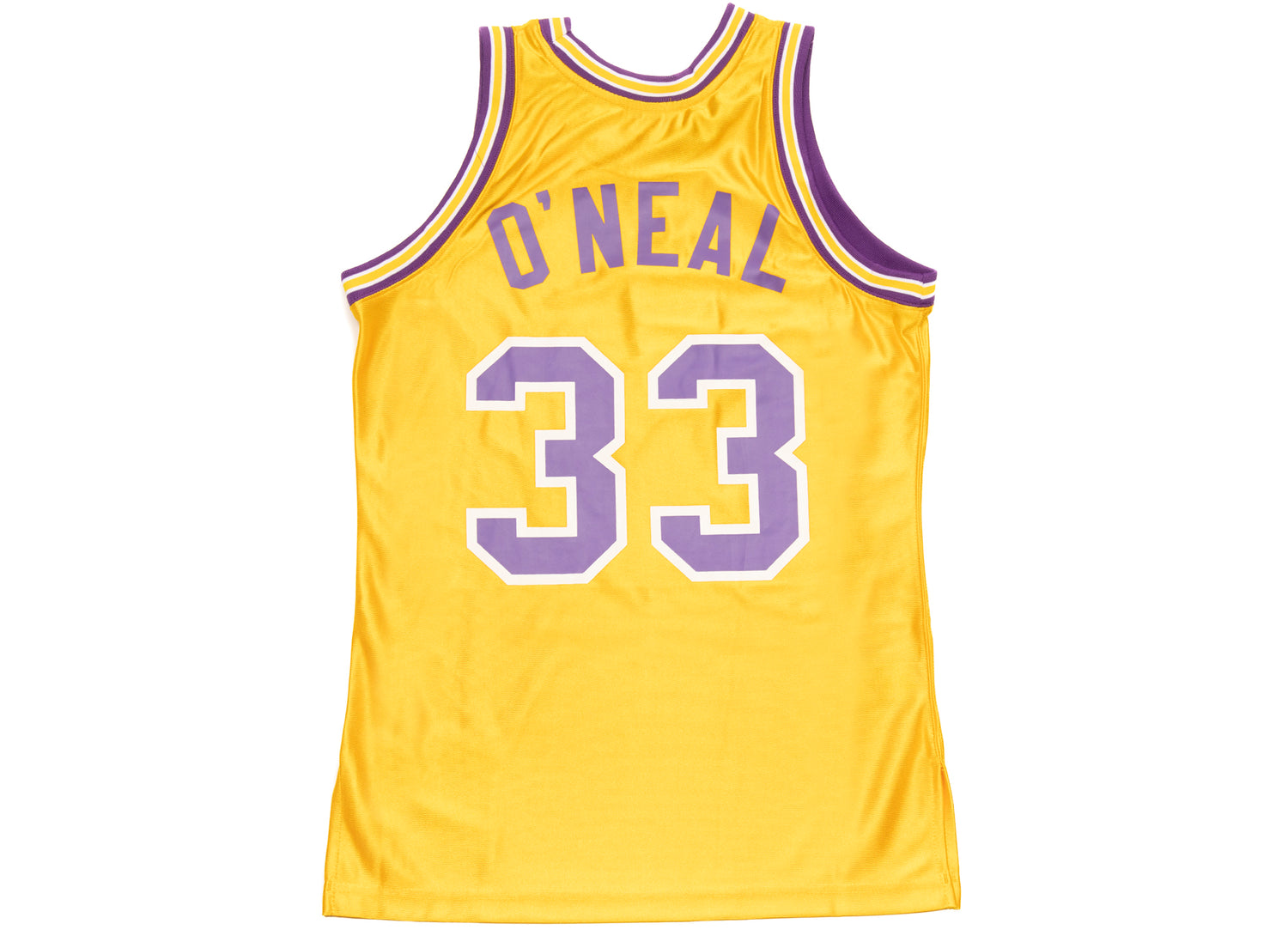 Mitchell & Ness NCAA LSU 1990 Shaquille O'Neal Home Jersey S