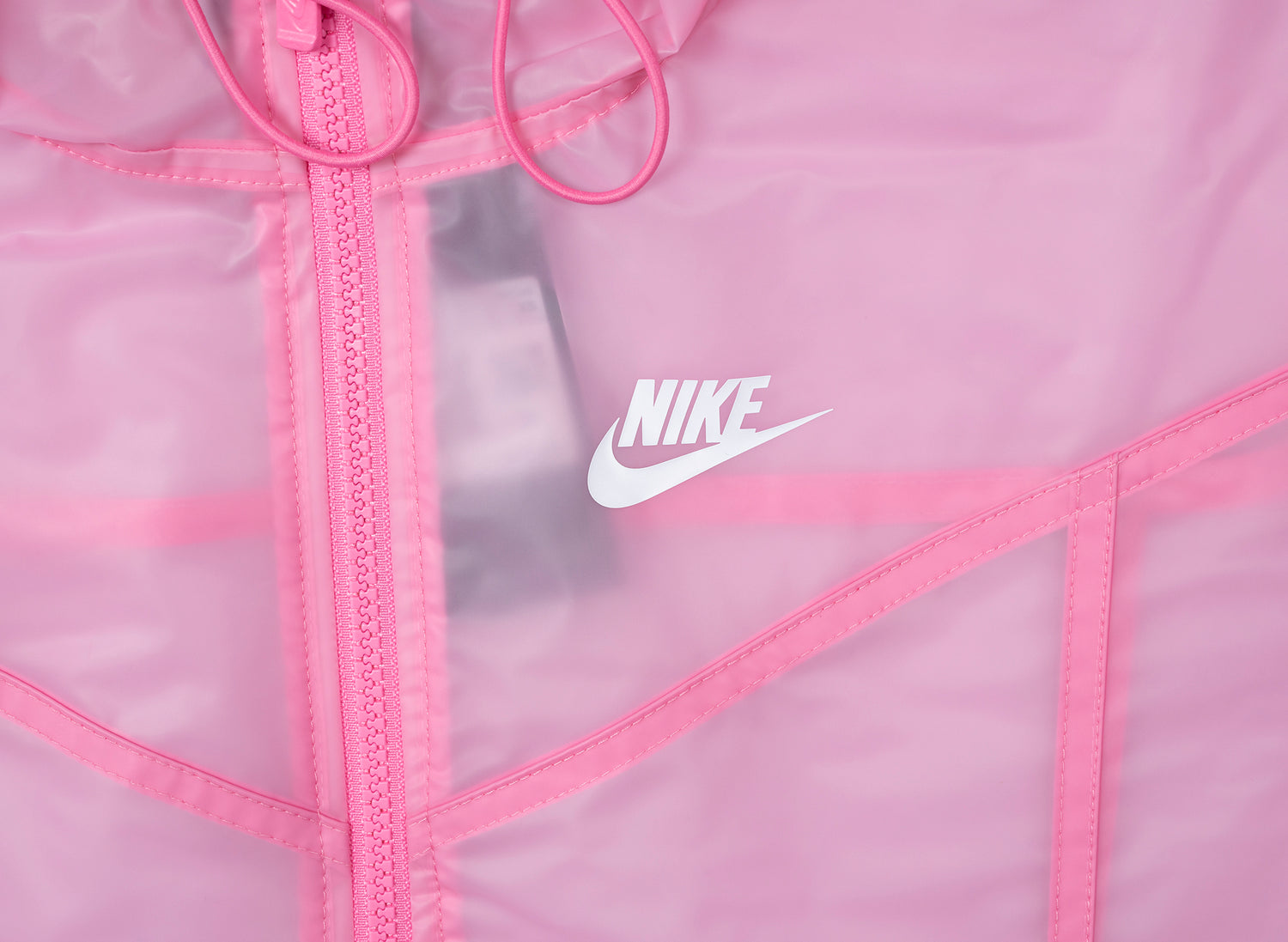 presumir Encantador sonriendo Women's Nike NSW Windrunner Transparent Jacket – Oneness Boutique
