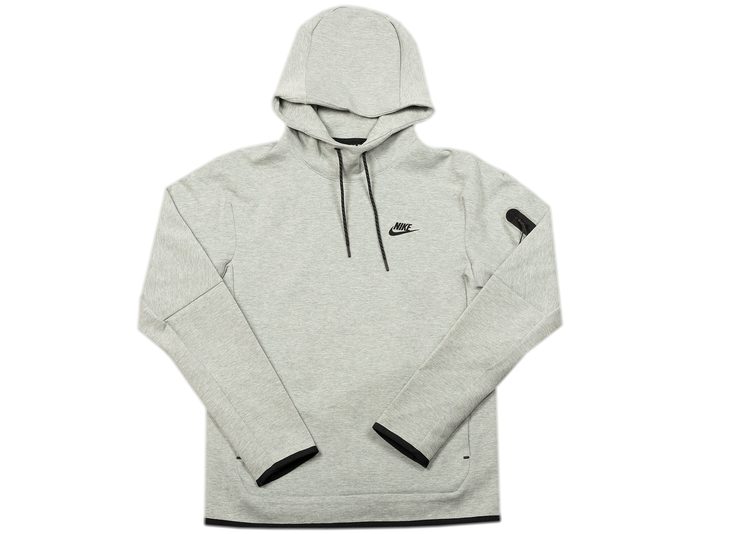 Nike Sportswear Tech Fleece Pullover Hoodie in Grey