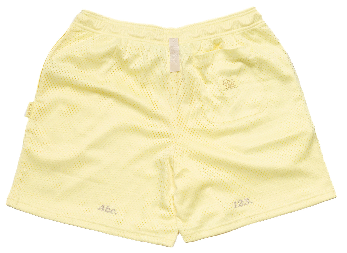 Advisory Board Crystals Abc. 123. Mesh Shorts in Sulfur