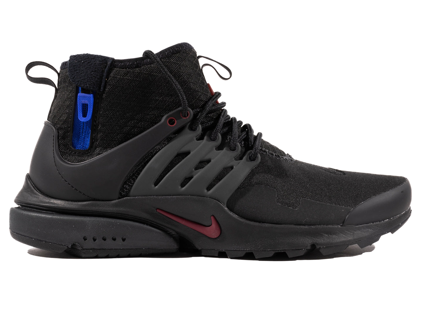 Nike Air Presto Mid Utility Men's Shoes Black-Team Red-Anthracite-Racer  Blue dc8751-001 