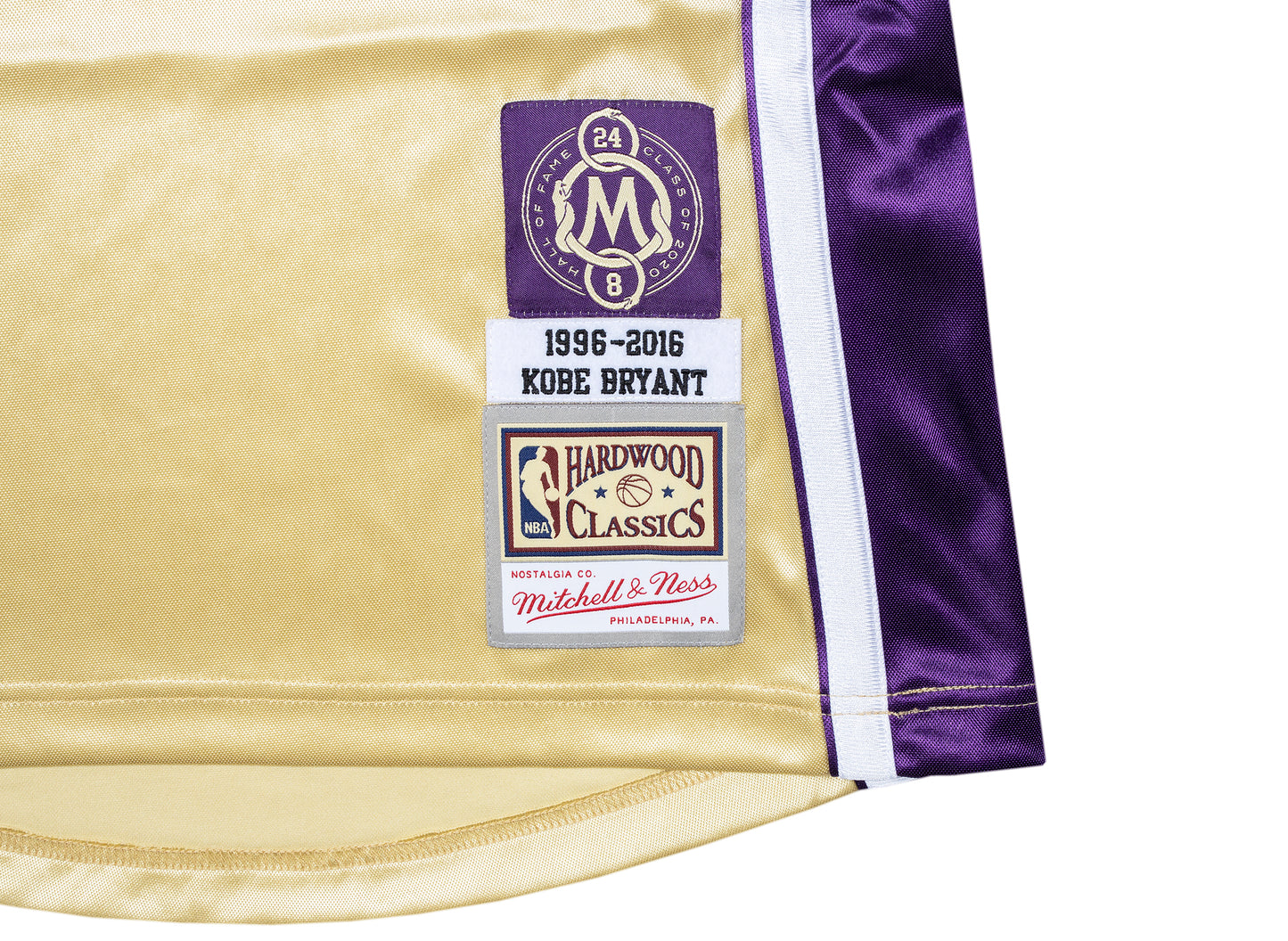NBA AUTHENTIC JERSEY LAKERS 96 Kobe Bryant HALL OF FAME x MITCHELL & N –  Oneness Boutique