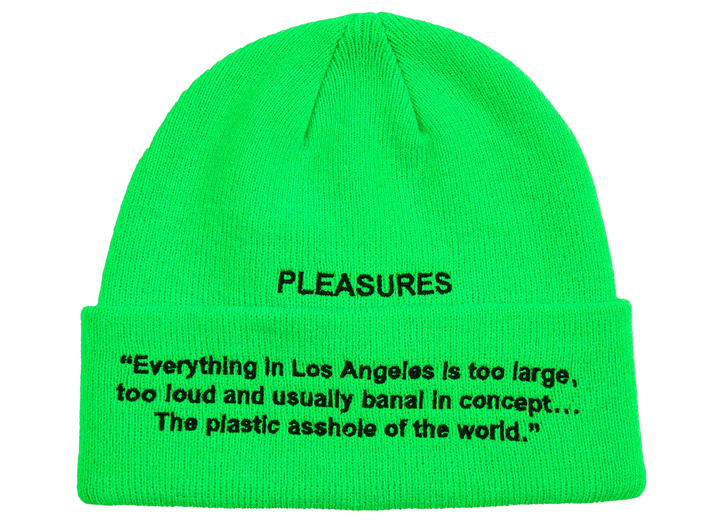 Pleasures Plastic Beanie