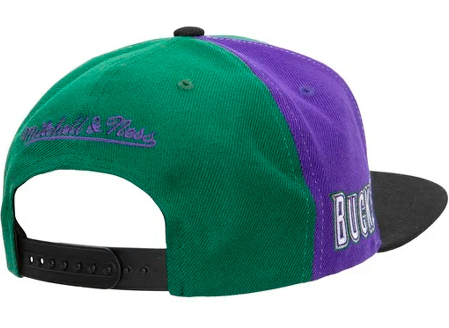 Mitchell & Ness NBA On the Block Bucks Snapback