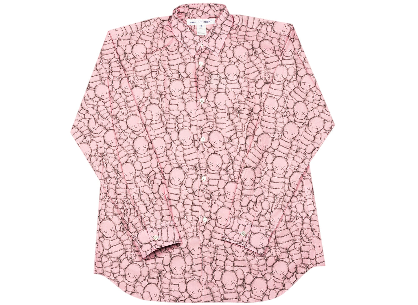 Comme des Garçons SHIRT x KAWS Woven Button Up Shirt