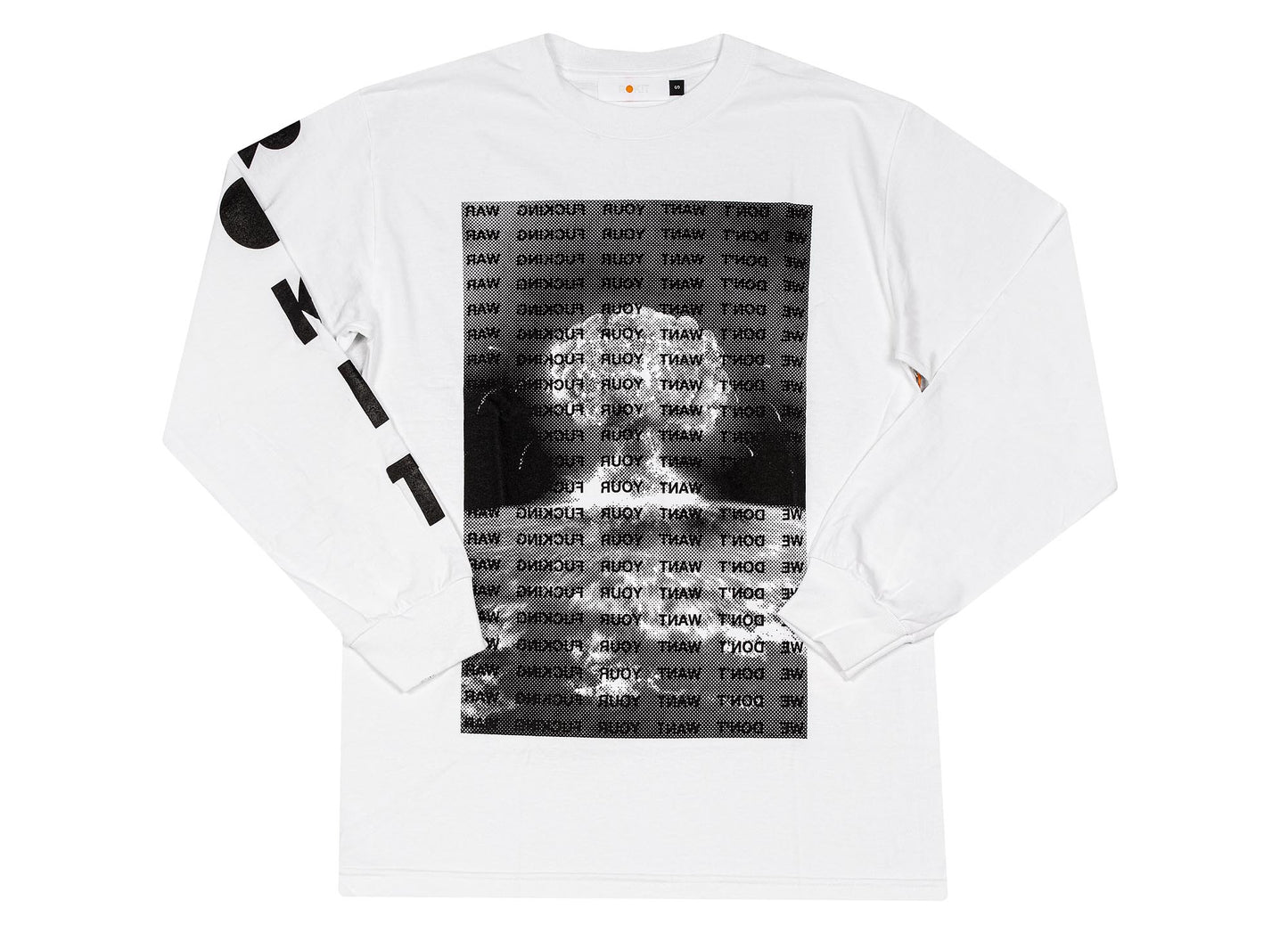 Rokit Ceasefire Long Sleeve Tee 'White'