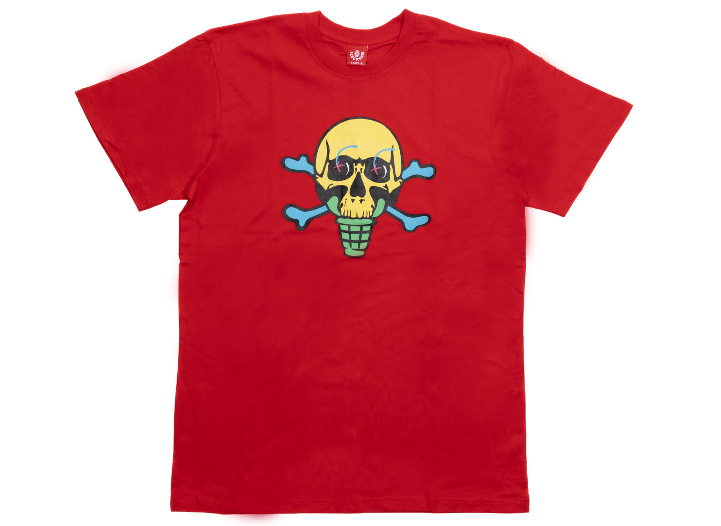 Ice Cream Reveal S/S Tee in Red