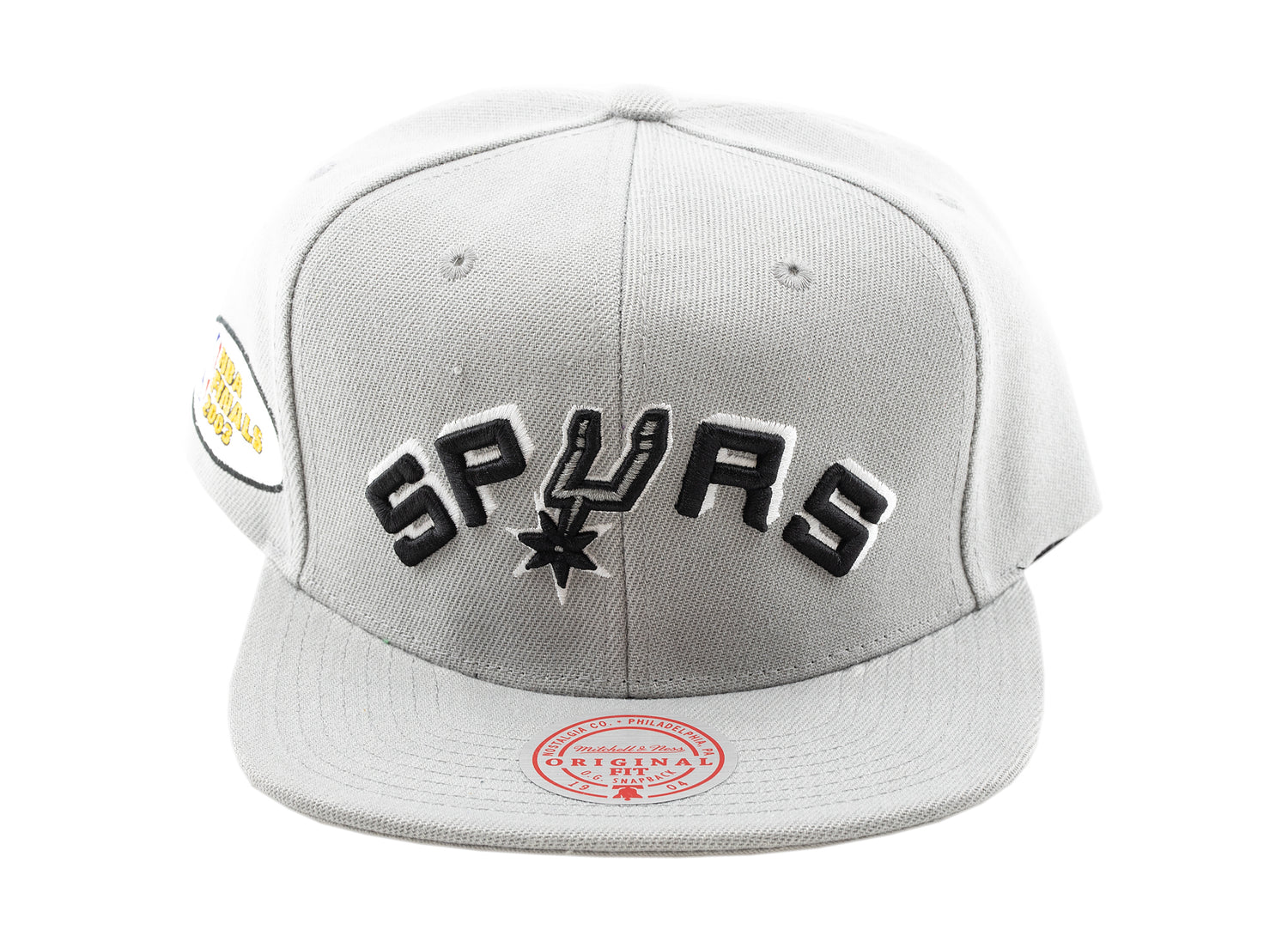 Mitchell & Ness- NBA Finals Patch Spurs Snapback – Major Key Clothing Shop