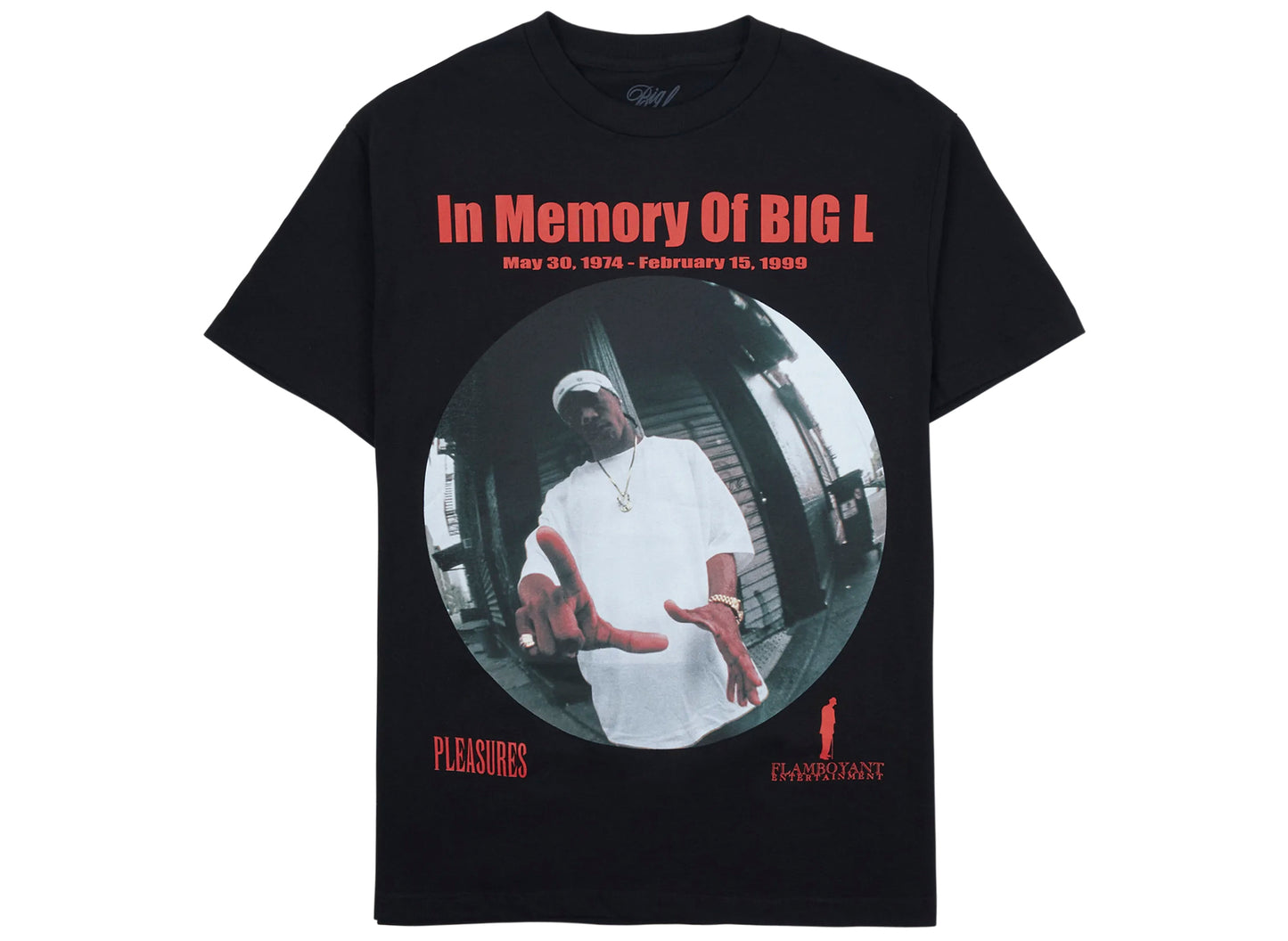 Pleasures In Memory Tee in Black