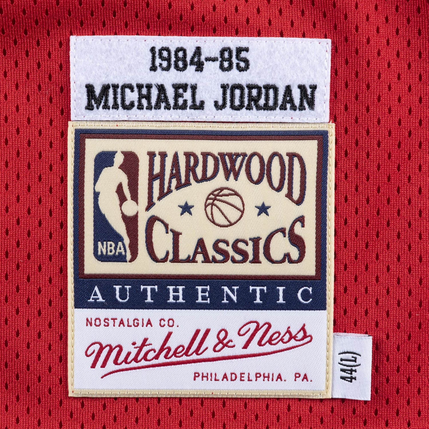 Youth Chicago Bulls Michael Jordan Mitchell Ness Red 1984-85 Hardwood  Classics Authentic Jersey
